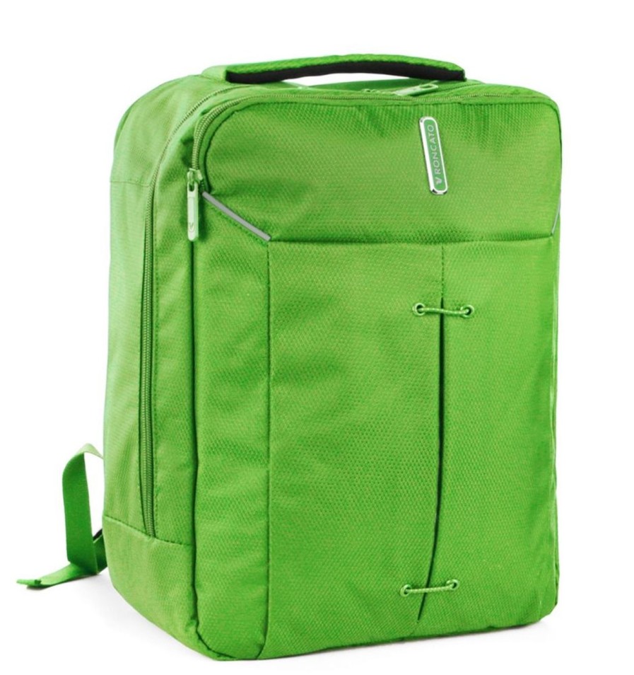 Valigie Roncato | Zaino Cabina Ryanair 40X20X25 Roncato Ironik 2.0 5336 Verde Lime