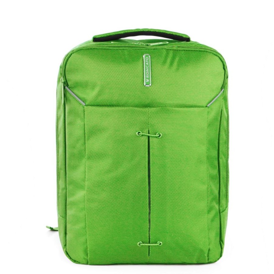 Valigie Roncato | Zaino Cabina Ryanair 40X20X25 Roncato Ironik 2.0 5336 Verde Lime