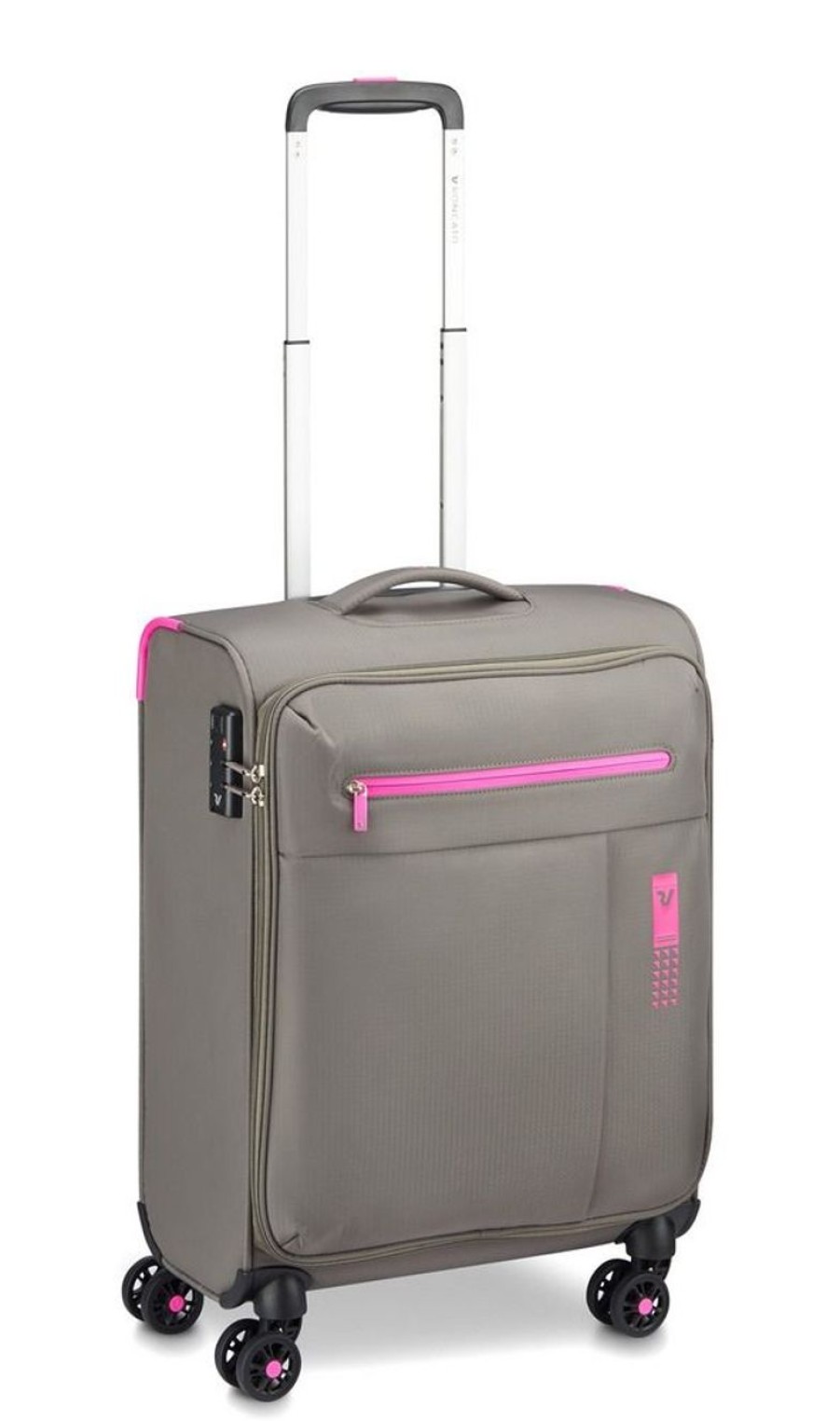 Valigie Roncato | Trolley Cabina Roncato Neon Lite 4746 Grigio