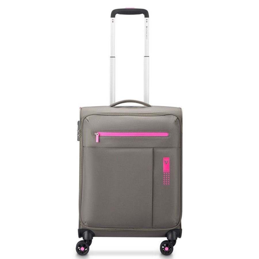 Valigie Roncato | Trolley Cabina Roncato Neon Lite 4746 Grigio