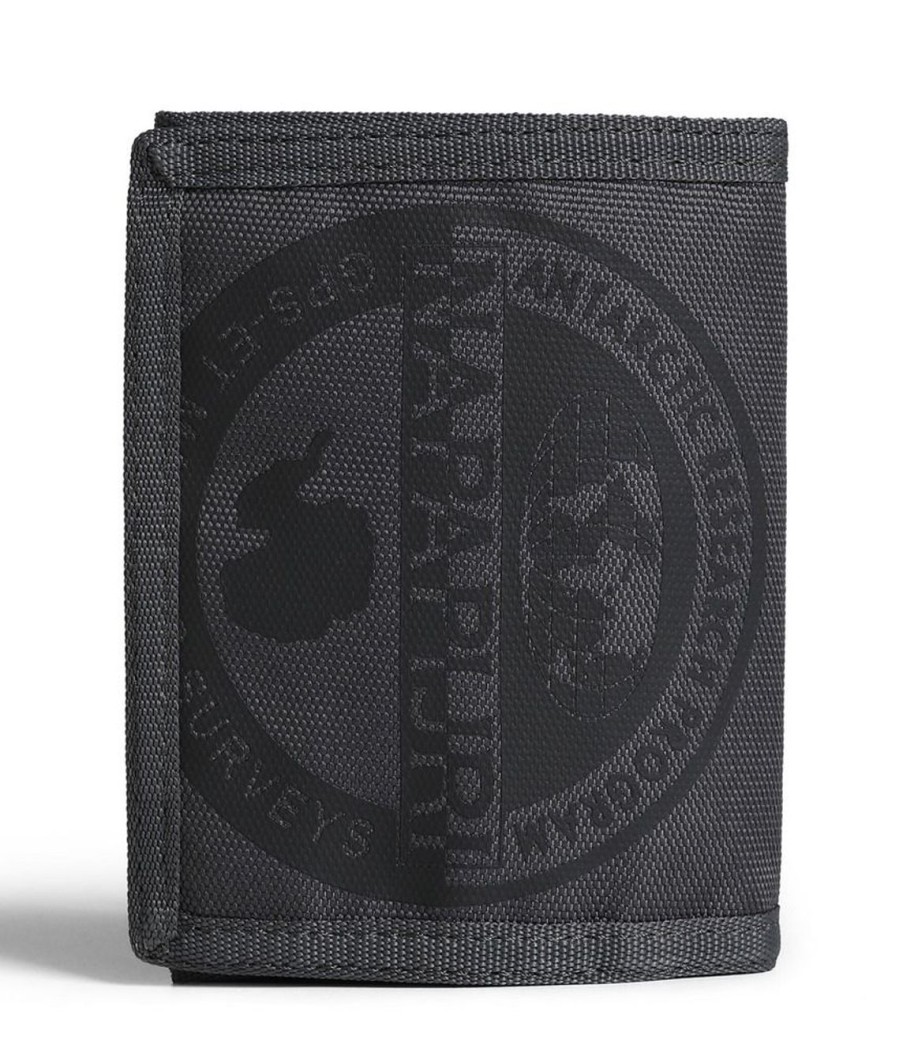 Pelletteria Napapijri | Portafoglio Napapijri Happy Wallet 4 Dark Grey