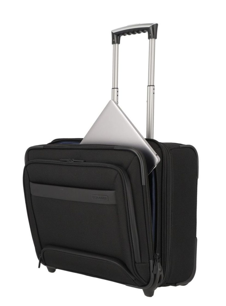 Borse Ufficio Travelite | Trolley Business Travelite 1841 Nero