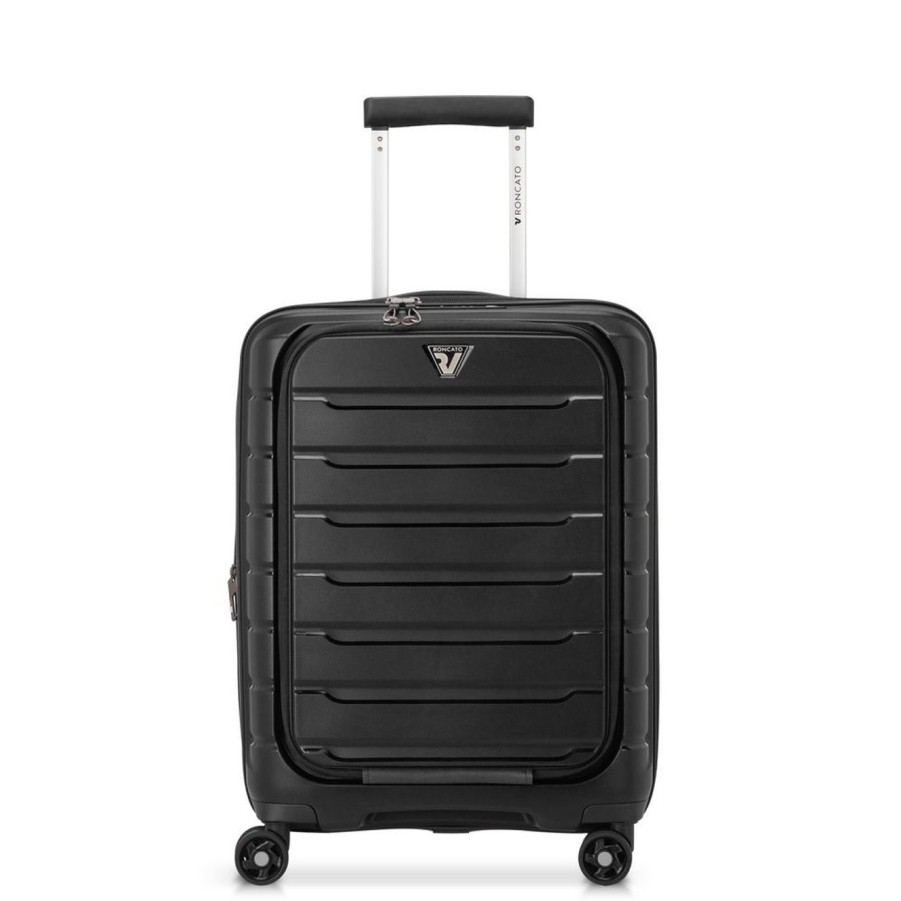 Borse Ufficio Roncato | Trolley Cabina Espandibile Roncato B-Flying 8184 Nero