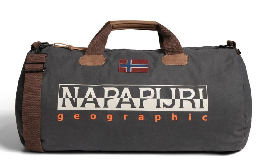 Valigie Napapijri | Borsone Napapijri Bering Dark Grey