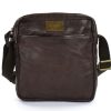 Borse Uomo Avirex | Borsa Tracolla Uomo In Pelle Avirex Mayday Mdy06 Brown