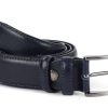 Pelletteria Emporio Cattani | Cintura In Pelle Emporio Cattani 03 Blu