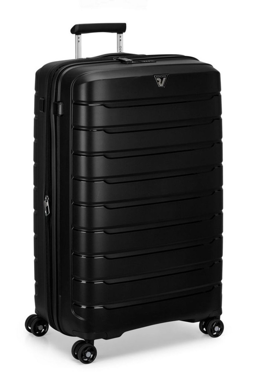 Valigie Roncato | Trolley Espandibile Roncato B-Flying Grande 8181 Nero