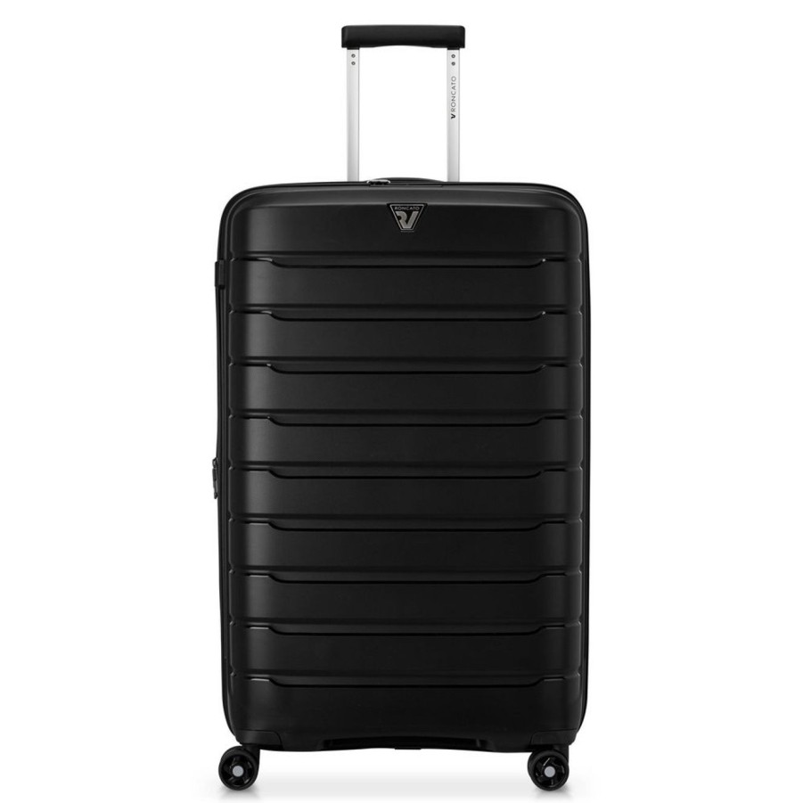 Valigie Roncato | Trolley Espandibile Roncato B-Flying Grande 8181 Nero