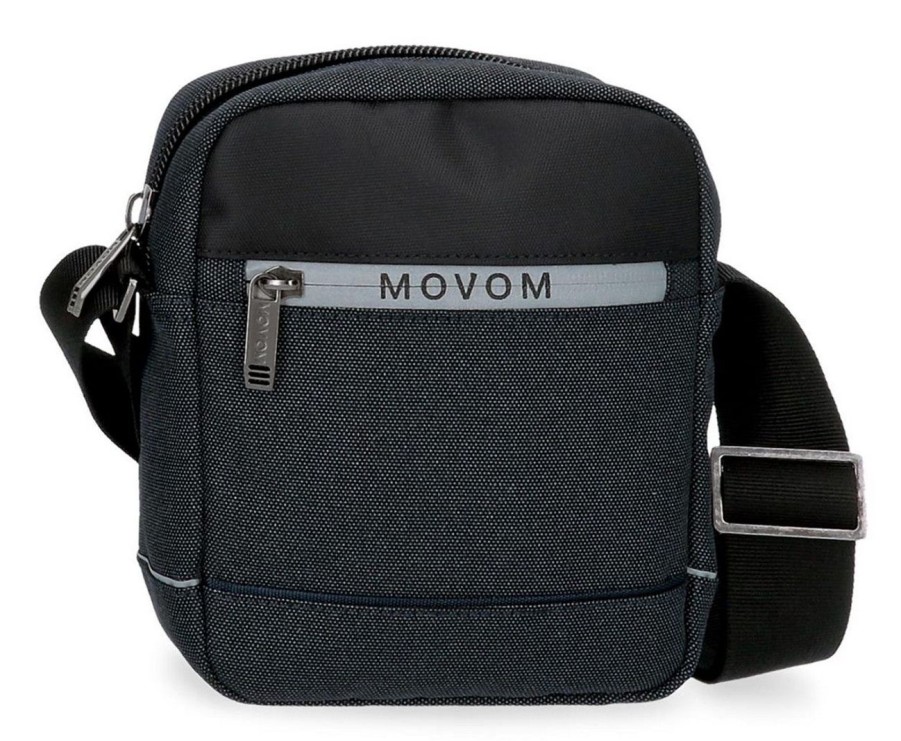 Borse Uomo Movom | Borsa Uomo Movom Trimmed 51750 Nero