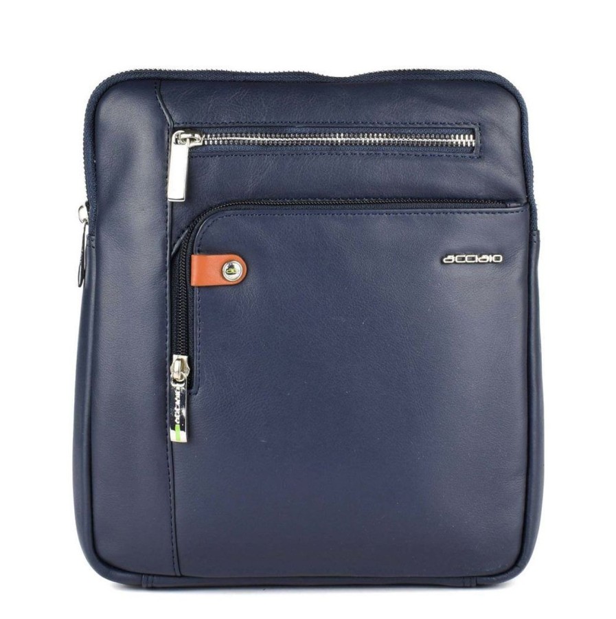 Borse Uomo Acciaio | Borsa Uomo Acciaio 8458 Blu