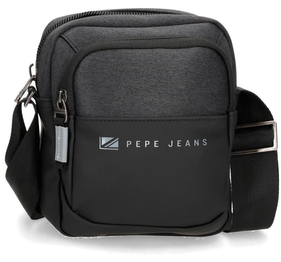 Borse Uomo Pepe Jeans | Borsa Uomo Pepe Jeans Jarvis 71252 Nero