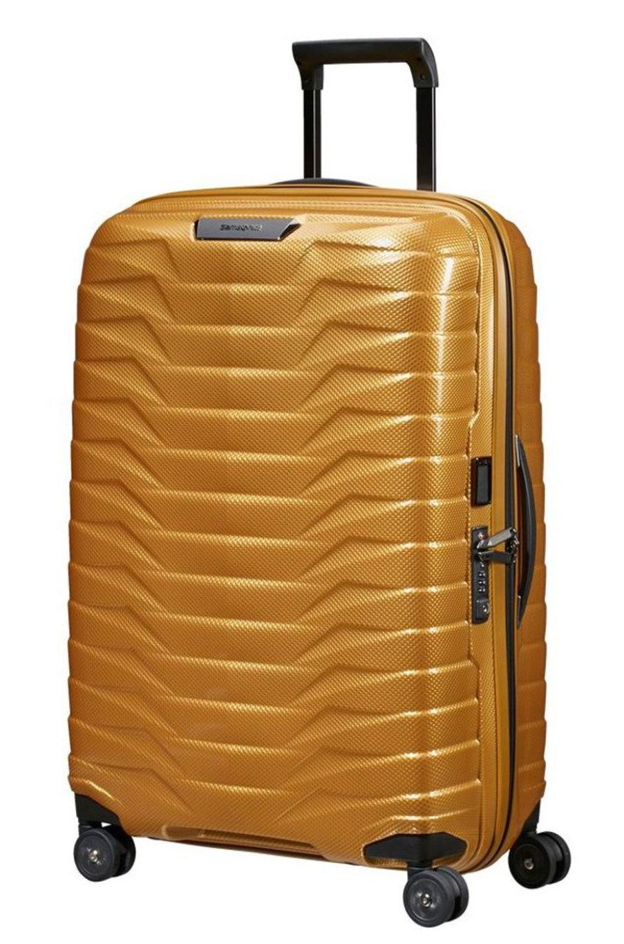 Valigie Samsonite | Trolley Medio 69Cm Samsonite Proxis Honey Gold