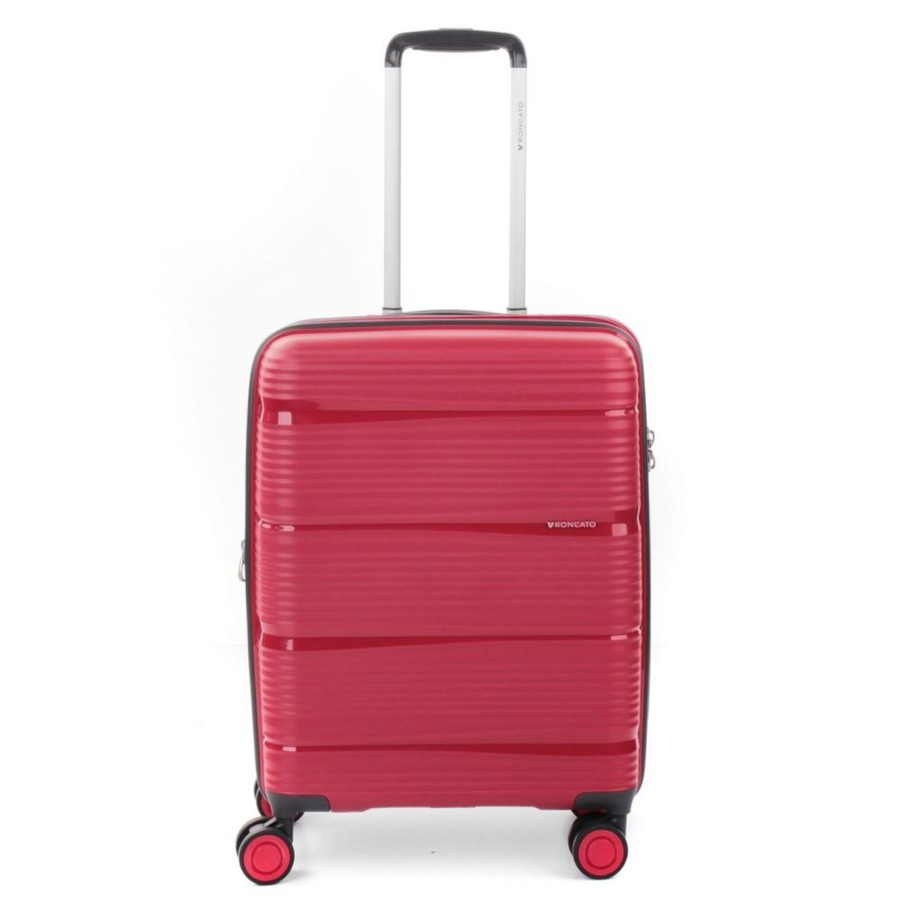 Valigie Roncato | Trolley Cabina Espandibile Roncato R-Lite 3453 Rosso Scuro