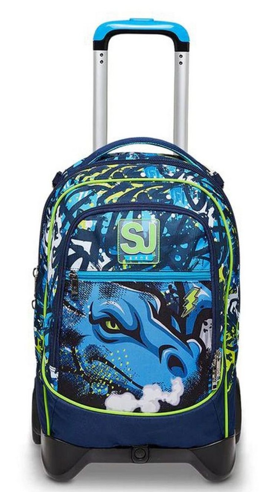 Zaini Sj Gang | Trolley Scuola Sj Jack 2 Ruote Draggy