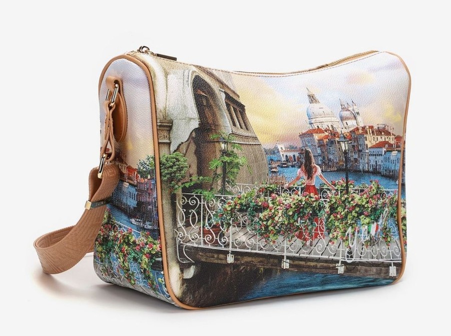 Borse Donna Ynot | Borsa A Tracolla Ynot? 370 Venezia Flowery Canal Roma Flowery Canal