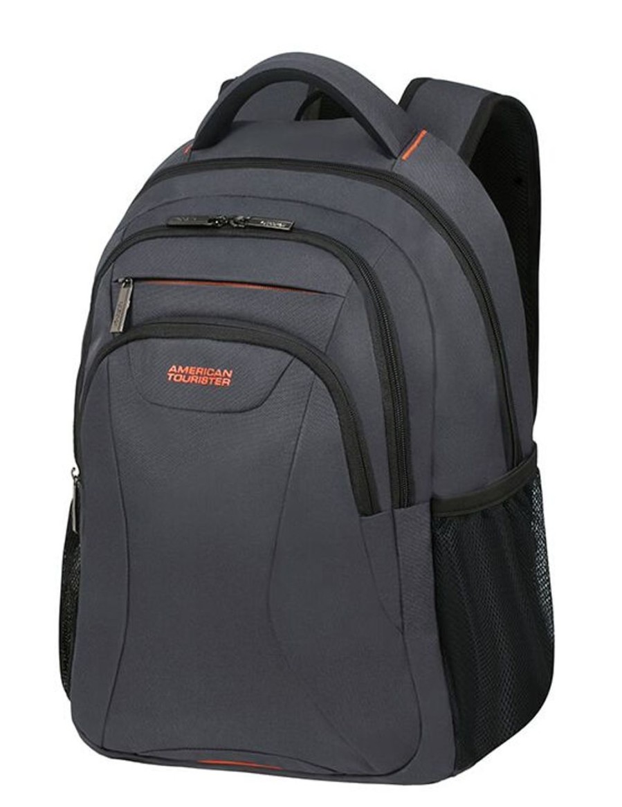 Borse Ufficio American Tourister | Zaino Porta Pc 15,6" American Tourister At Work Grigio/Arancio Grey/Orange