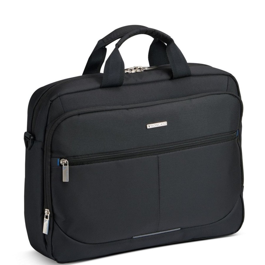 Borse Ufficio Roncato | Borsa Porta Pc 17" Roncato Easy Office 2.0 2723 Nera Nero