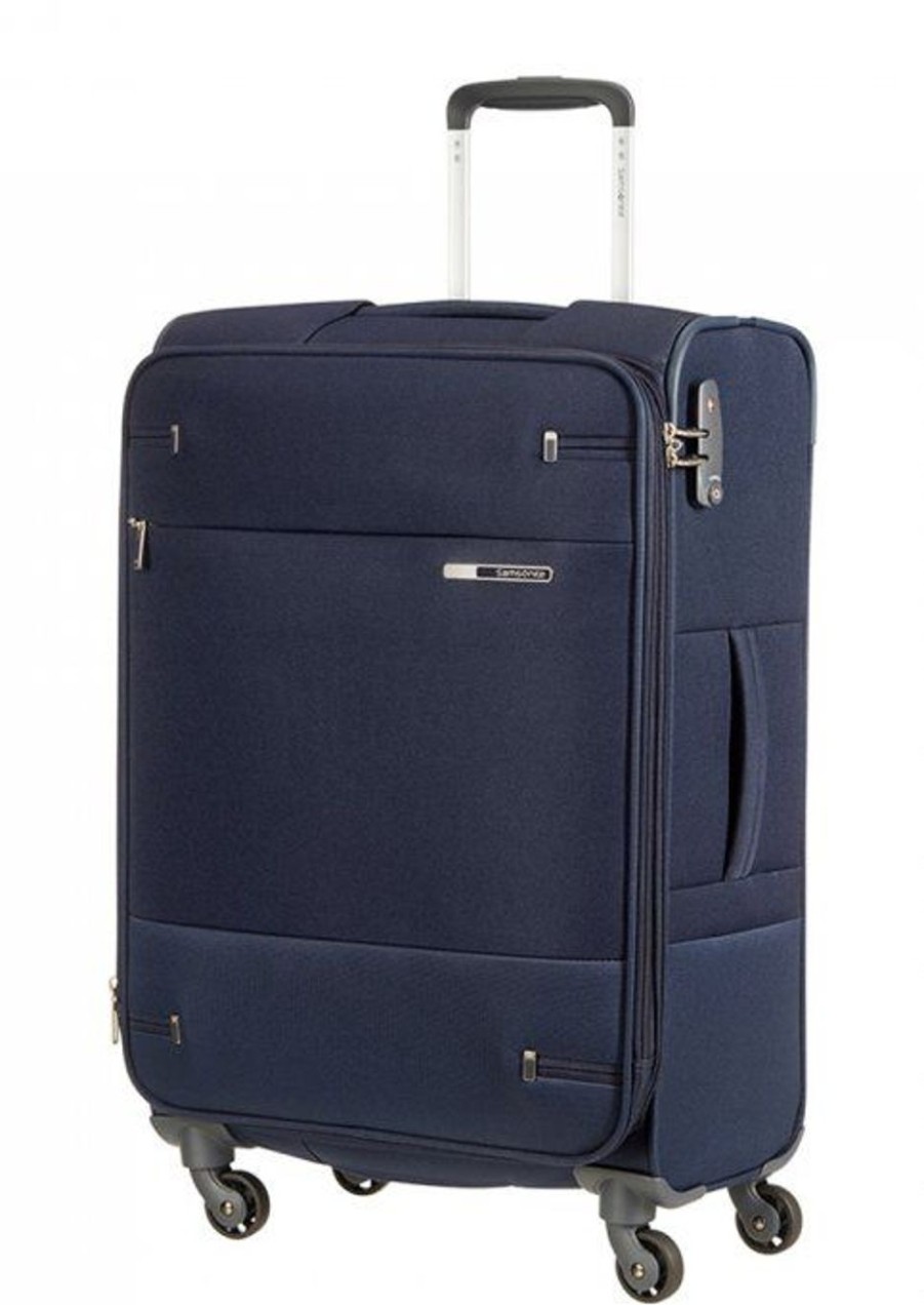 Valigie Samsonite | Trolley Medio 4 Ruote 66Cm Samsonite Base Boost Navy