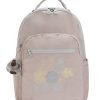 Borse Donna Kipling | Zaino Kipling Clas Seoul Pink Dash Girl