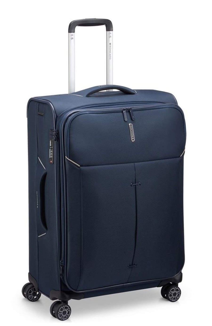 Valigie Roncato | Trolley Medio Roncato Ironik 2.0 5302 Blu Notte