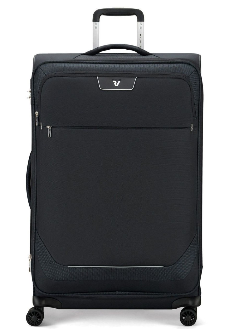 Valigie Roncato | Trolley Grande Roncato Joy 6211 Espandibile Nero Black