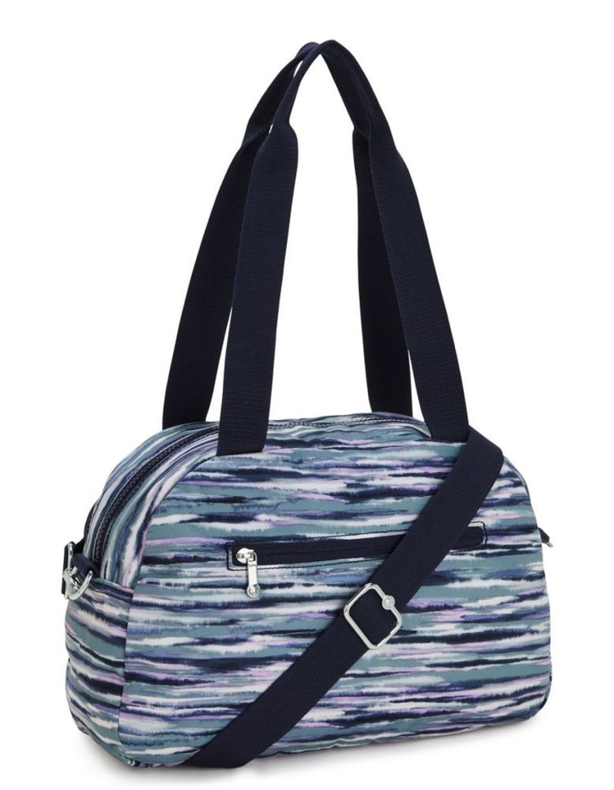 Borse Donna Kipling | Borsa A Mano E Tracolla Kipling Cool Defea Brush Stripes