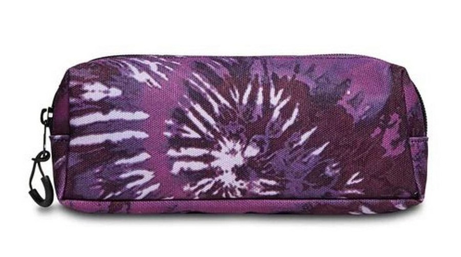 Zaini Invicta | Astuccio Scuola Invicta Square Pencil Bag Tie Dye Purple