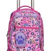 Zaini Sj Gang | Trolley Scuola Sj Jack 2 Ruote Fleecy Girl