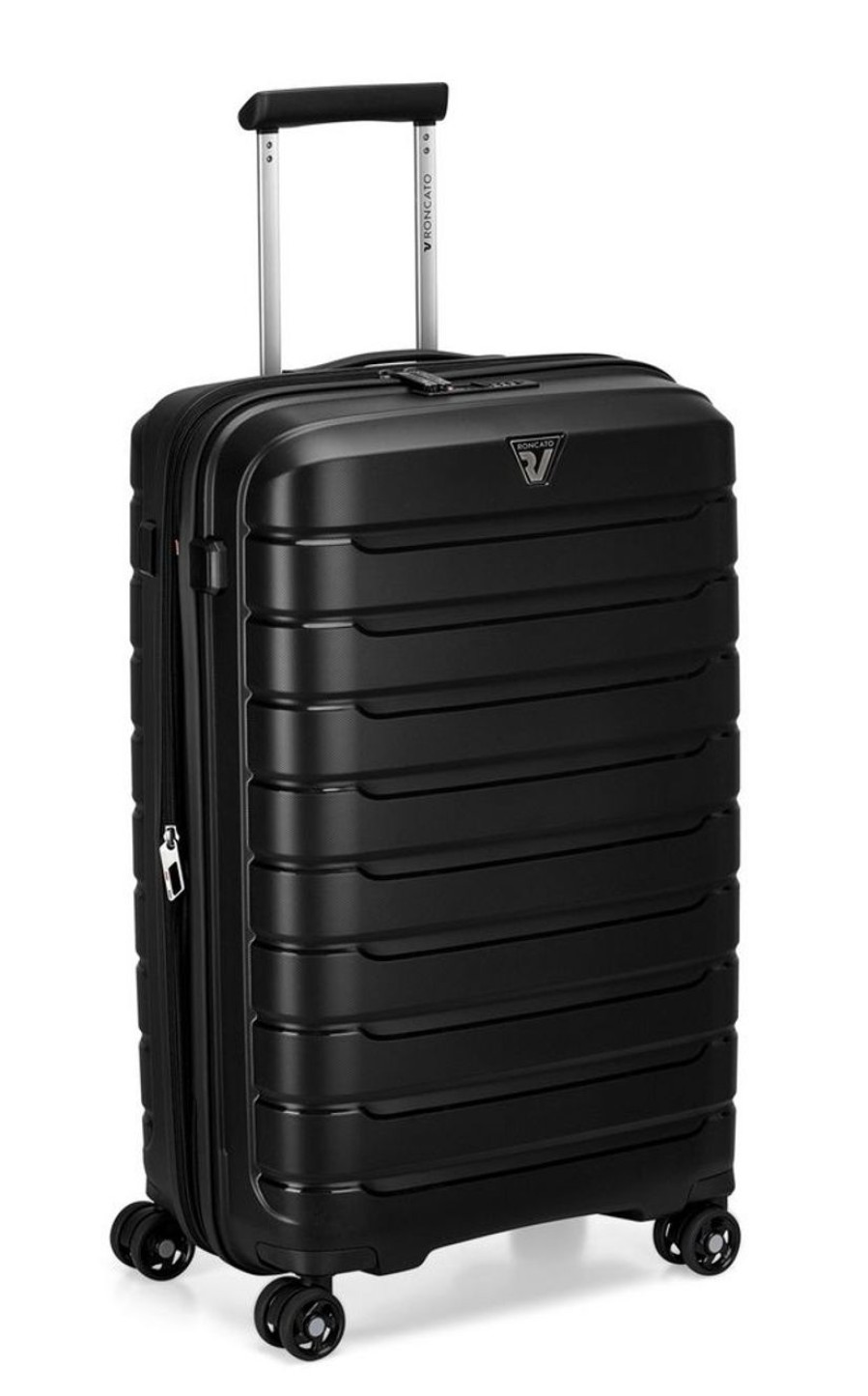 Valigie Roncato | Trolley Espandibile Roncato B-Flying Medio 8182 Nero