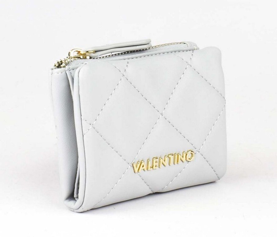 Pelletteria Valentino Bags | Portafoglio Donna Piccolo Valentino Bags Ocarina Perla