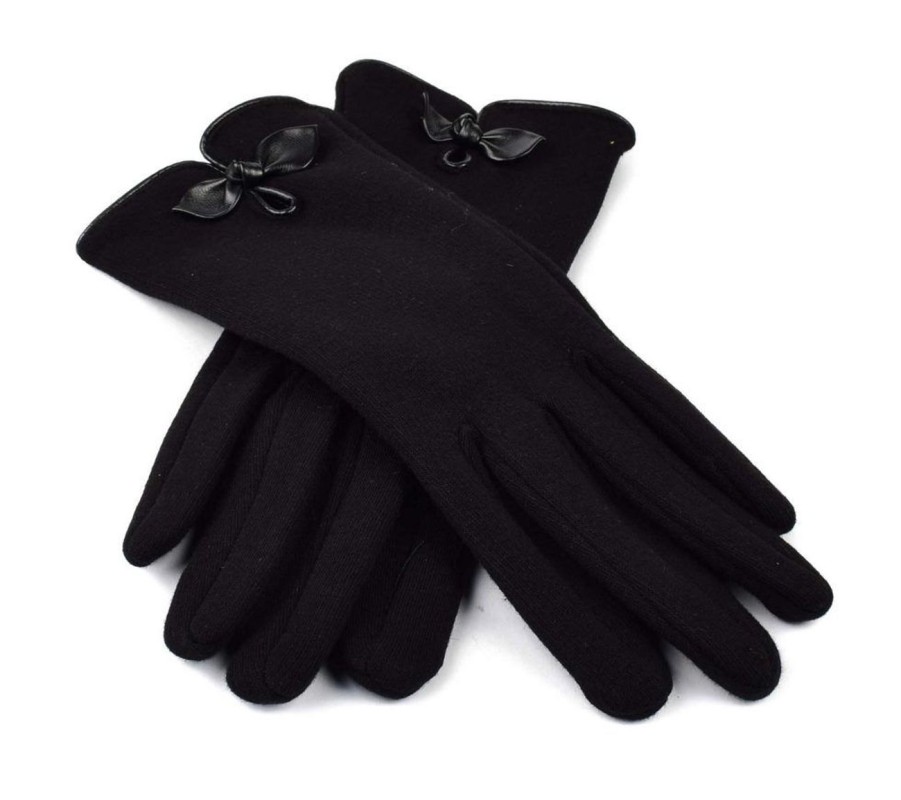 Accessori Pronto Moda | Guanti Donna 003 Nero