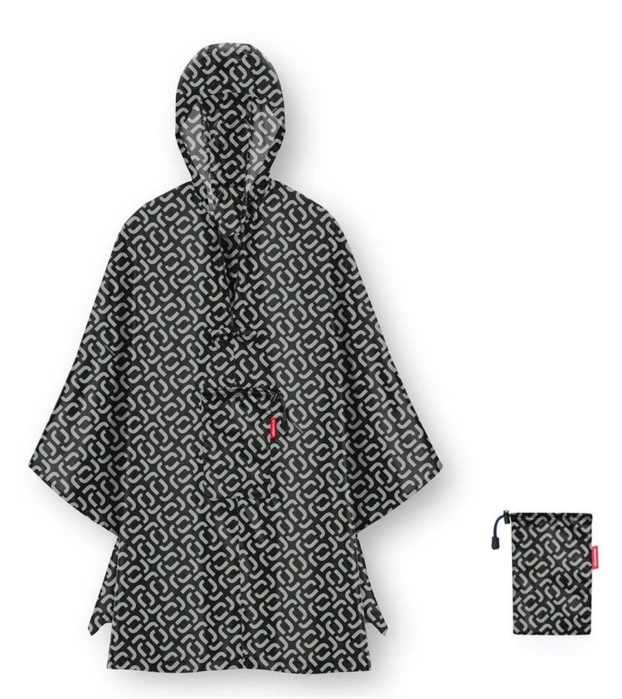 Ombrelli Reisenthel | Poncho Antipioggia Reisenthel Mini Maxi Signature Black