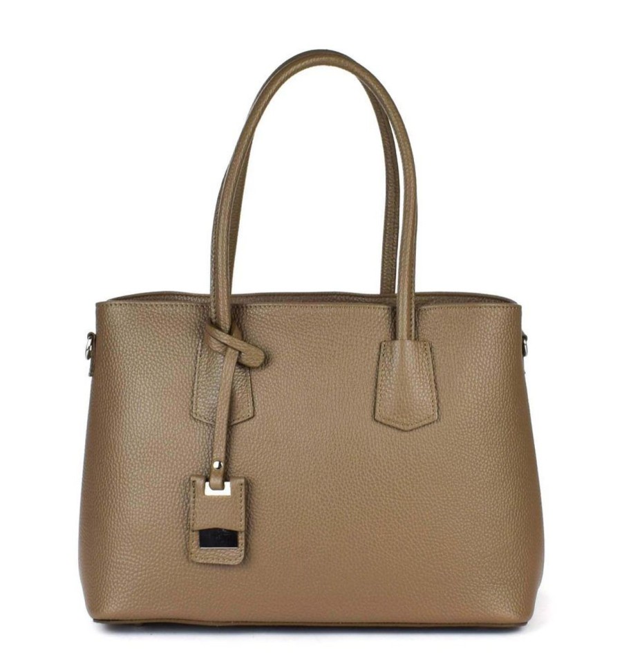 Borse Donna Pronto Moda | Borsa A Mano E Tracolla 20154 Ecru