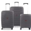 Valigie Roncato | Set 3 Trolley Espandibili Roncato Skyline Antracite