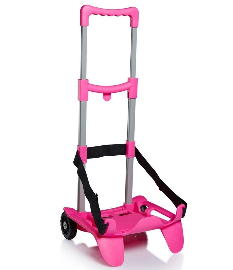 Zaini Seven | Carrello Trolley Per Zaino Scuola Seven Be Box Rosa