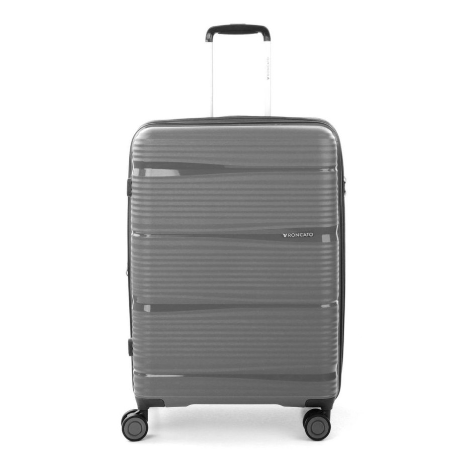 Valigie Roncato | Trolley Espandibile Roncato R-Lite Medio 3452 Antracite