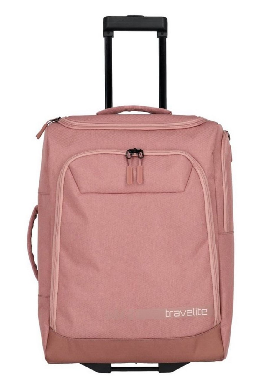 Valigie Travelite | Borsone Trolley Cabina Travelite Kick Off S 6909 Rose