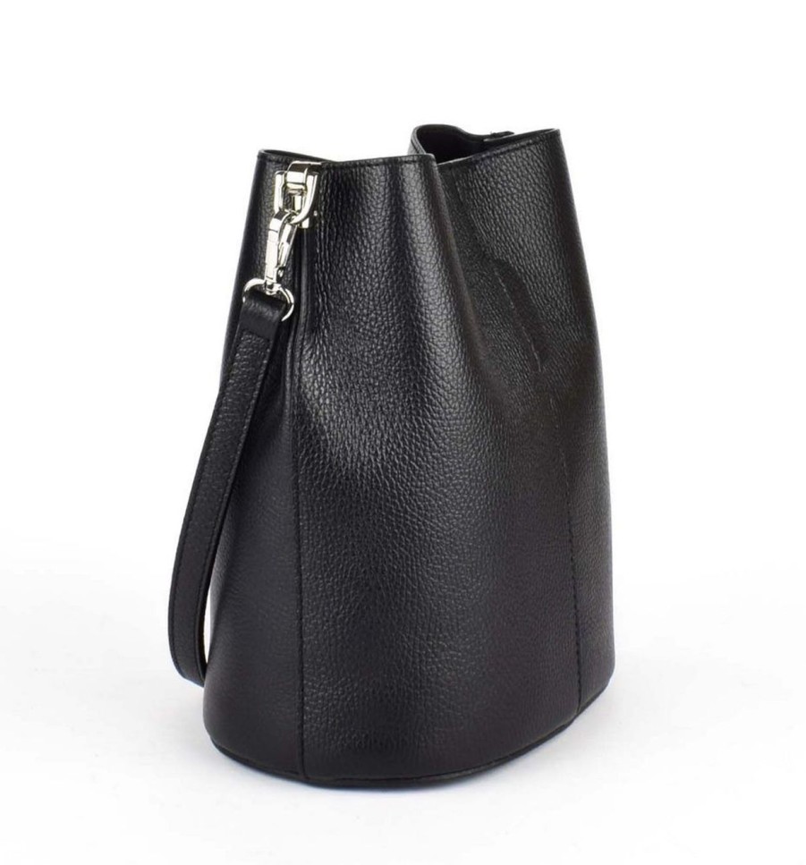 Borse Donna Pronto Moda | Borsa A Secchiello 20147 Nero