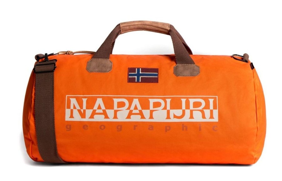 Valigie Napapijri | Borsone Napapijri Bering Orange Red