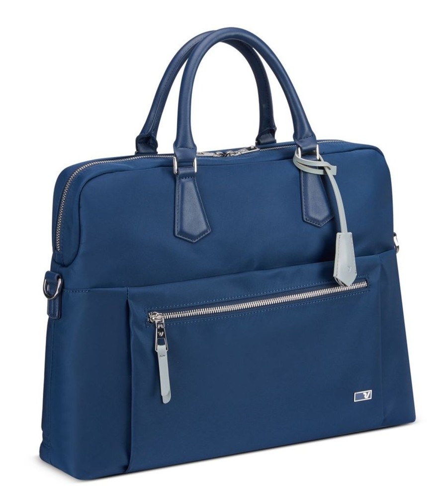 Borse Ufficio Roncato | Borsa Lavoro Donna Roncato Woman Biz 2323 Navy