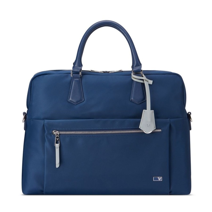 Borse Ufficio Roncato | Borsa Lavoro Donna Roncato Woman Biz 2323 Navy