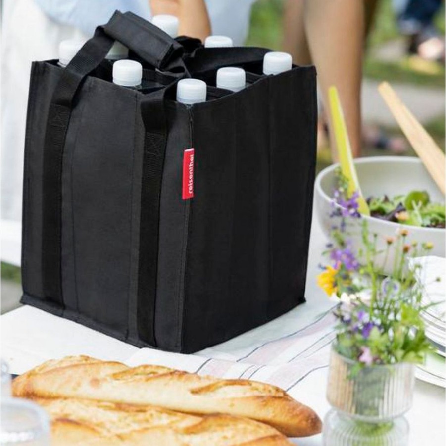 Valigie Reisenthel | Borsa Porta Bottiglie Reisenthel Bottlebag Nera Nero