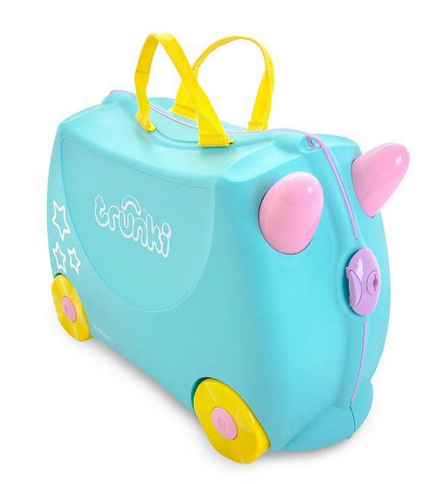 Valigie Trunki | Valigia Per Bambini Cavalcabile Trunki Una The Unicorn