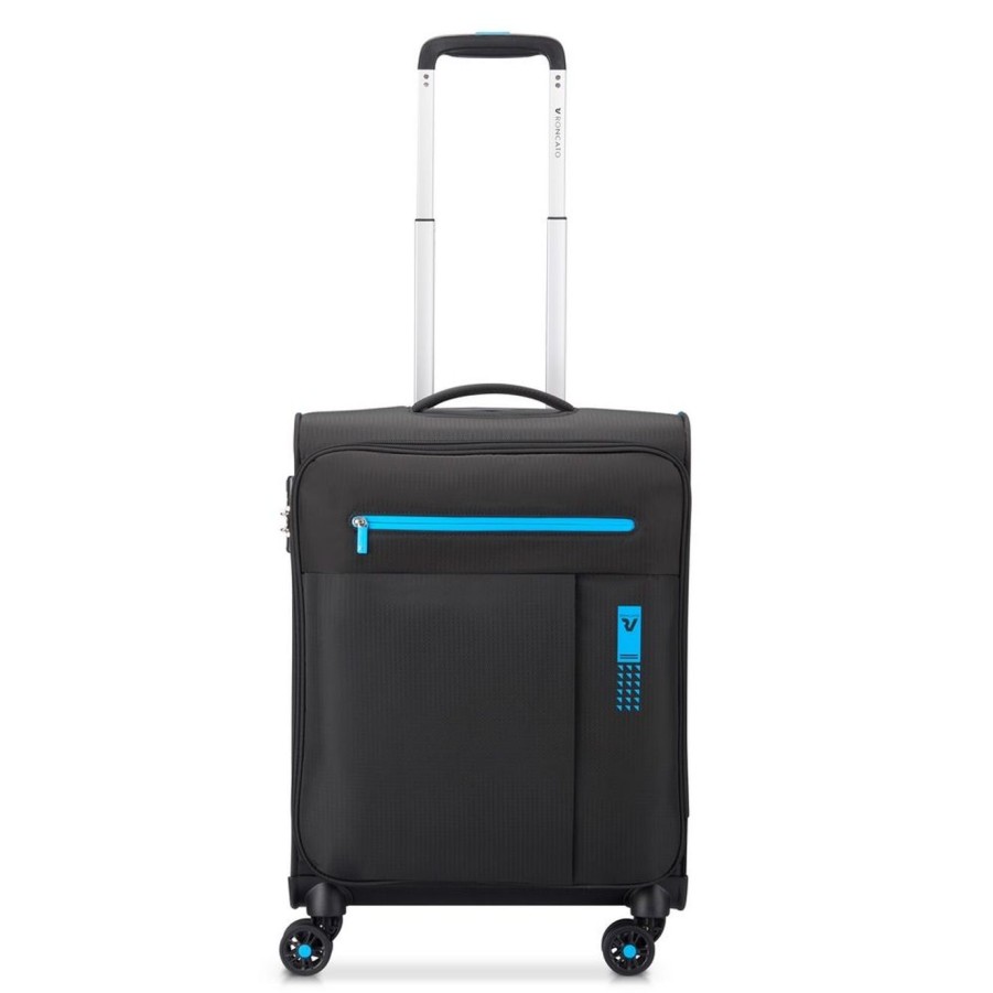 Valigie Roncato | Trolley Cabina Roncato Neon Lite 4746 Nero