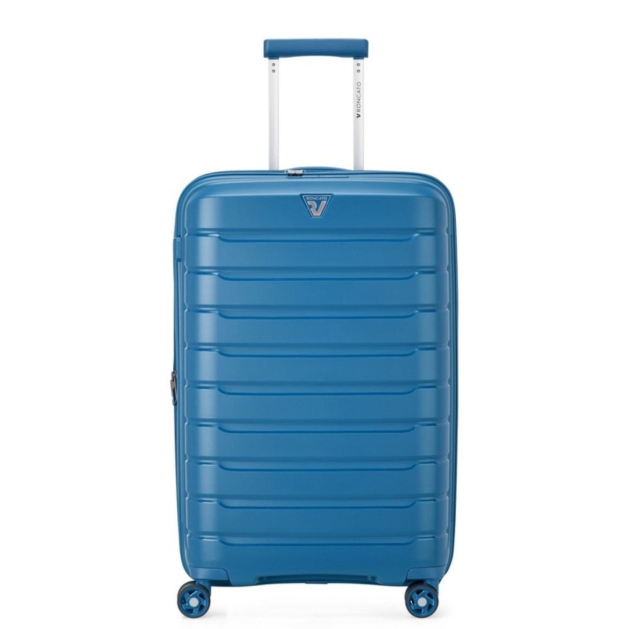 Valigie Roncato | Trolley Espandibile Roncato B-Flying Medio 8182 Denim