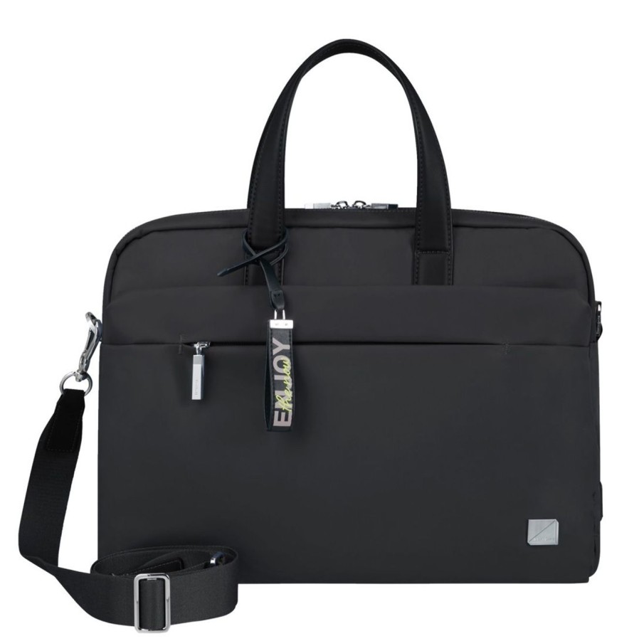 Borse Ufficio Samsonite | Borsa Lavoro Donna 15,6" Samsonite Workationist Nera Nero