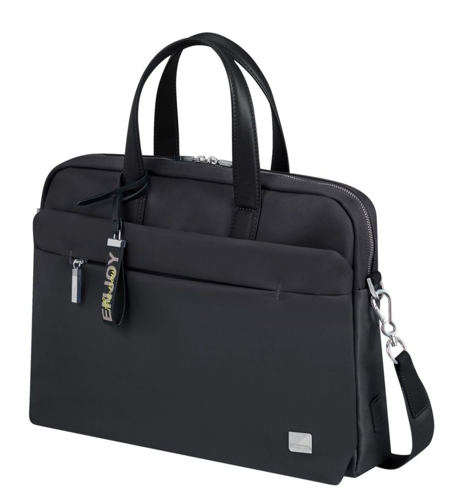 Borse Ufficio Samsonite | Borsa Lavoro Donna 15,6" Samsonite Workationist Nera Nero