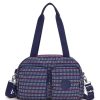 Borse Donna Kipling | Borsa A Mano E Tracolla Kipling Cool Defea Blue Geo Print