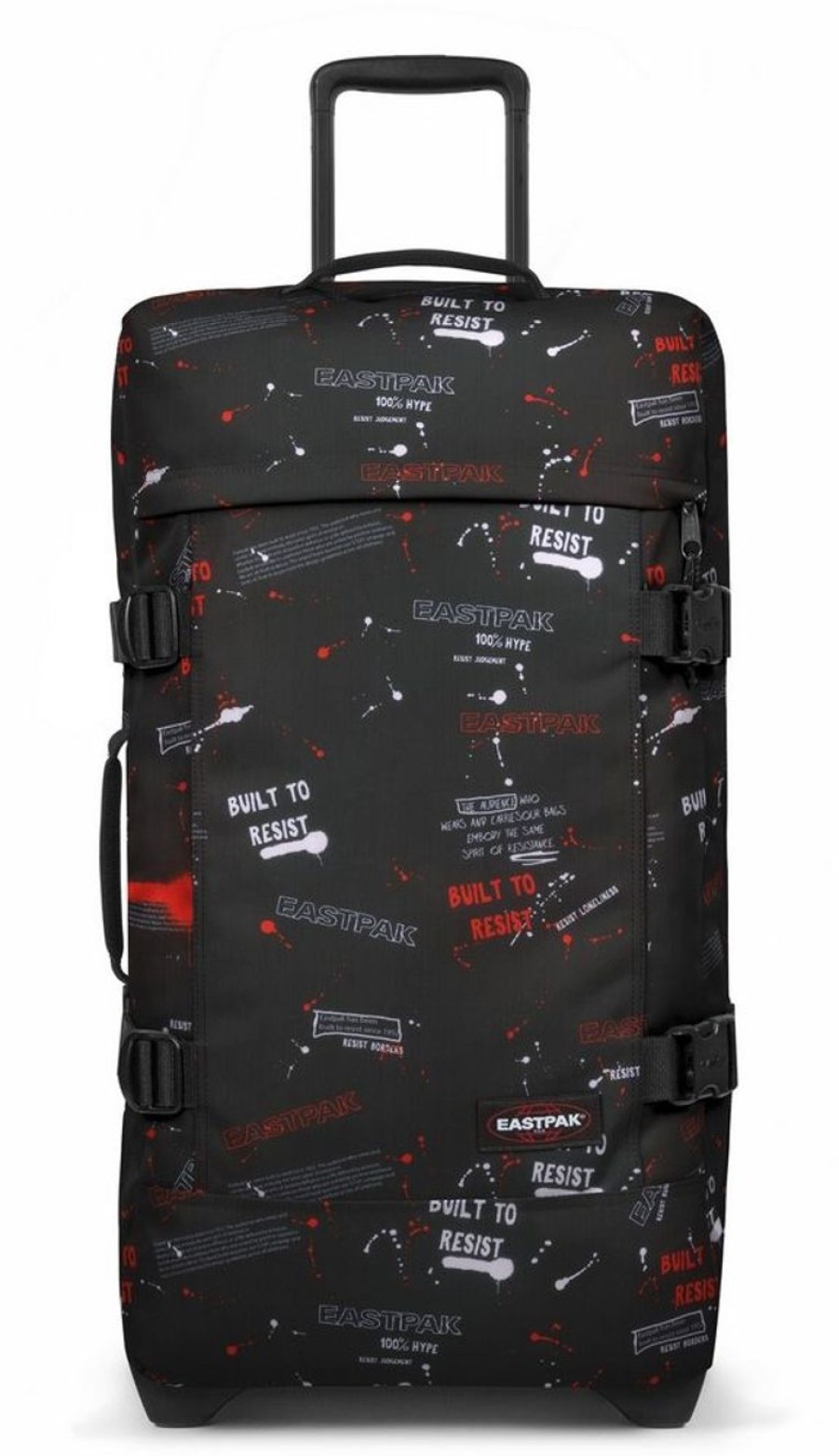 Valigie Eastpak | Trolley Eastpak Tranverz M Tags Black