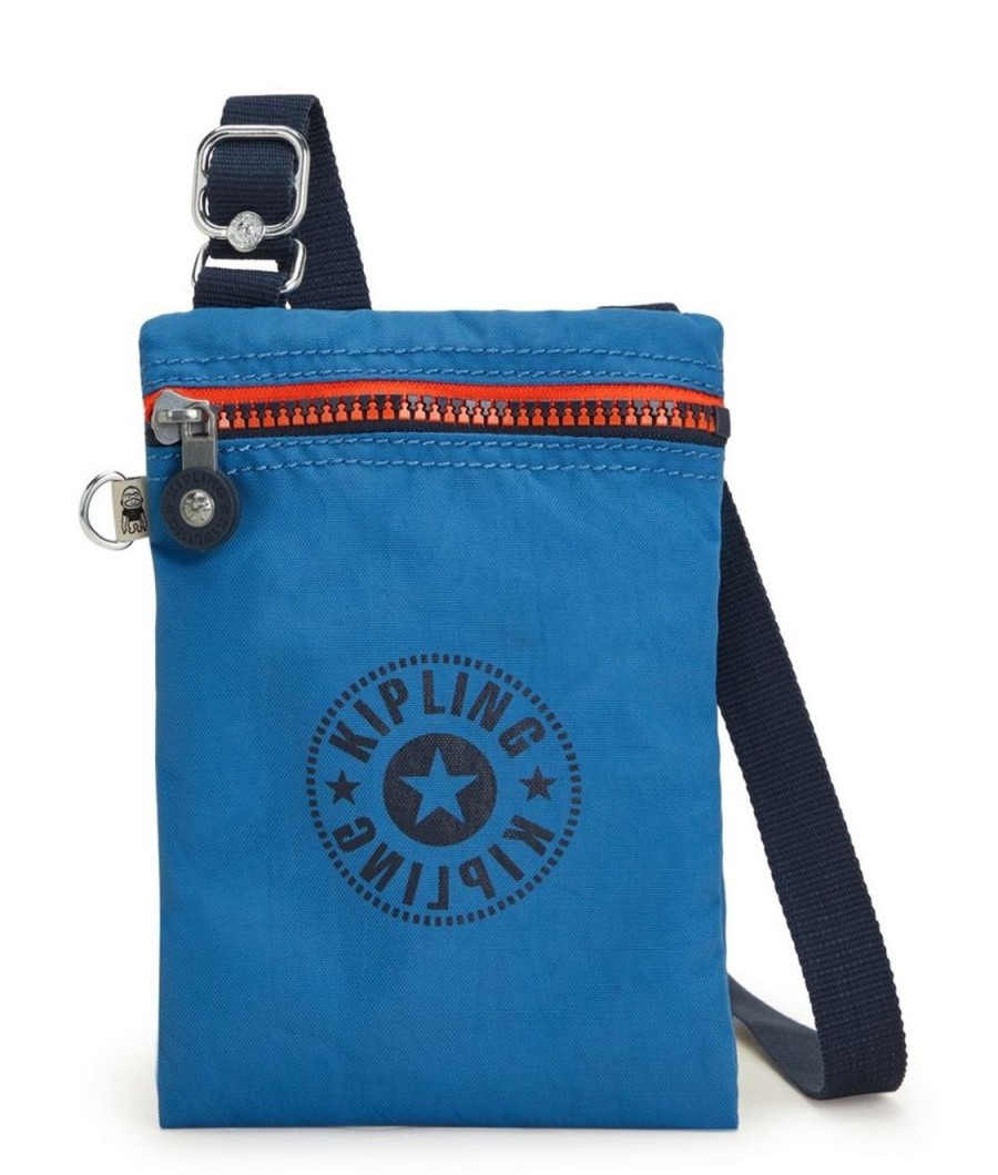 Borse Uomo Kipling | Borsa Piccola A Tracolla Kipling Afia Lite Racing Blue